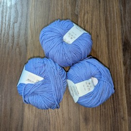 Debbie Bliss Rialto DK 3 Balls Color 23018 Blue Wool 50g 105m