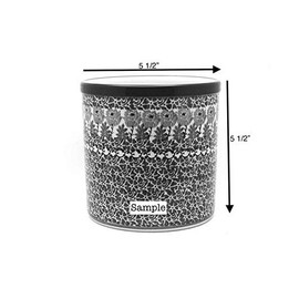 Polish Pottery Utensil Holder - Primrose