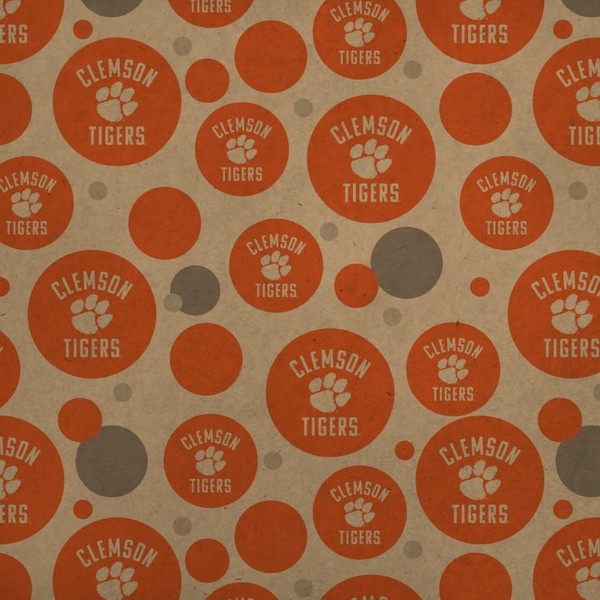 GRAPHICS & MORE Clemson University Tigers Logo Premium Kraft Gift