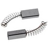 vhbw 2 x Carbon Brush Motor Carbon Abrasive Carbon 5