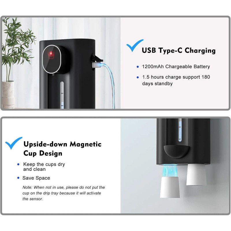 Automatic Mouthwash Dispenser for Bathroom,18.26