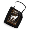 Chinese Crested Warning Dog Fur Parent Breeder Trainer Tote Bag