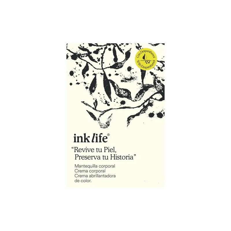 Ink Life Crema Cicatrizante Vegana Para Tatuaje Pack 3 Piezas