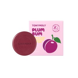 TONYMOLY Plum Bum AHA Exfoliating Body Bar Gentle Daily Buffing & Smoothing Soap with Alpha Hydroxy Acids (AHA), Plum & Cica Extract for Soft, Healthy-Looking Skin