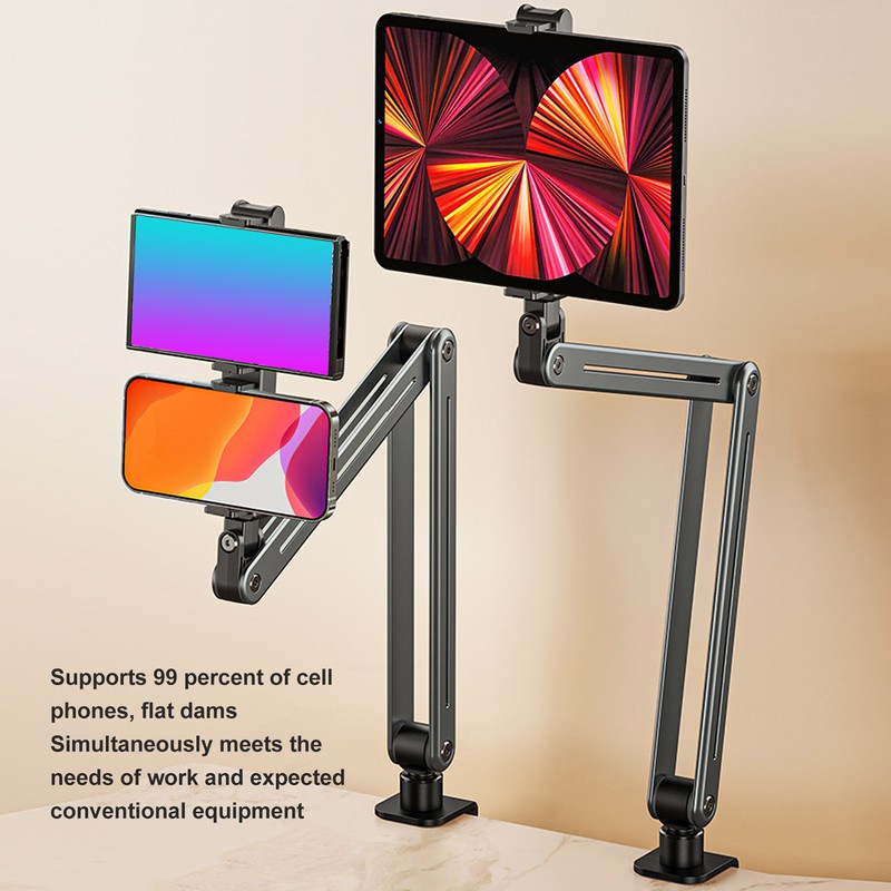 Tablet Stand Holder Professional 360 Degree Rotation Foldable Tablet Arm