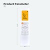 PZL Replacement AC Remote Control for Senville LETO Series Air