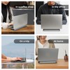 SenseAGE Flat Stand, Tragbarer Faltbarer Laptop-Ständer, Leichter Laptop-Ständer, Rutschfester Ergonomischer