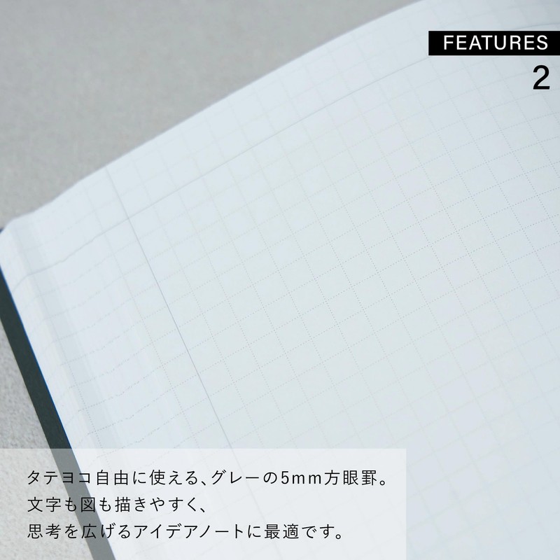 EDiT Marks A edi-nb27-a Small Square Notebook, B7, PVC Cover