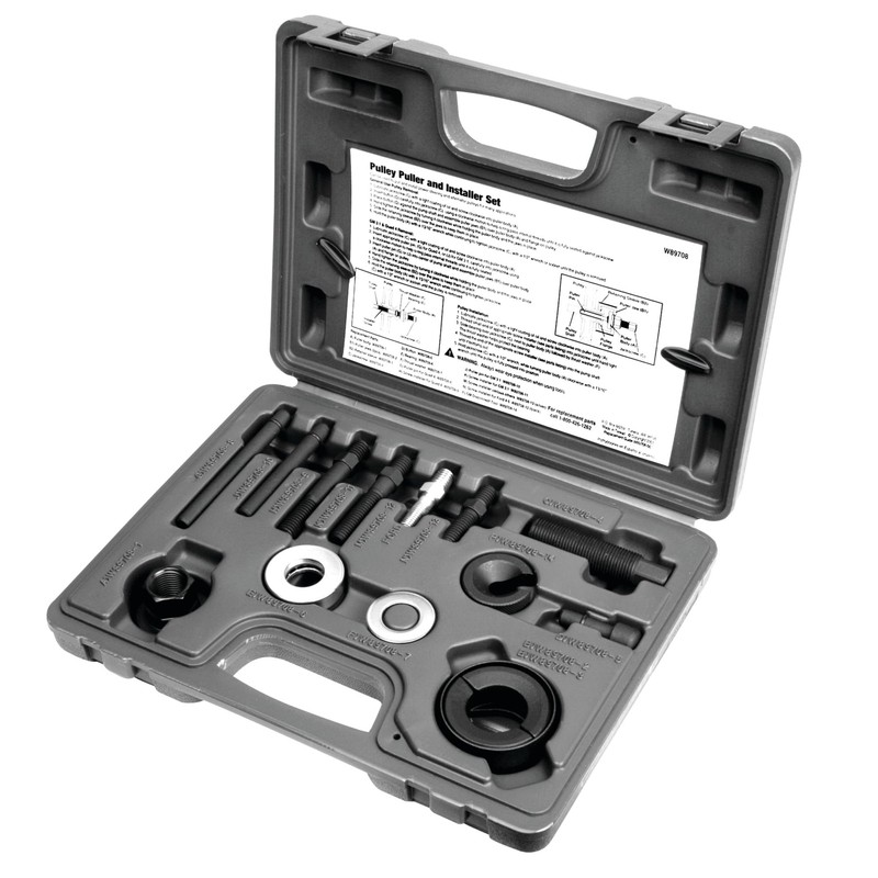 Performance Tool W89708 Pulley Puller/Installer Kit For Most Alternator and
