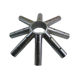 TentandTable 8 Way Crown Steel Replacement Fitting | for Premium West Coast Frame Style Party Tents | Part Fits 20' x 20' and 40' x 40' Tent Frames