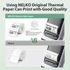 NELKO PM220 Label Maker Tape, Customized Label Printing Paper, 40