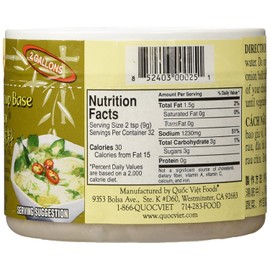 Quoc Viet Foods Vegetarian "Pho" Soup Base 10oz Cot Pho Chay Brand