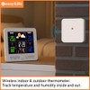 Easylife Wireless Weather Station for Home & Garden, Built-In Barometer,