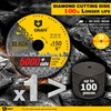 6 Inch Diamond Metal Cutting Disc for Angle Grinder —