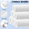 Pangda 4 Pcs 6 ft Pipe Insulation Foam Tube Heat