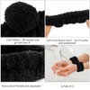 AHONEY Spa Bear Ears Headband, Face Wash Headband and Wristband