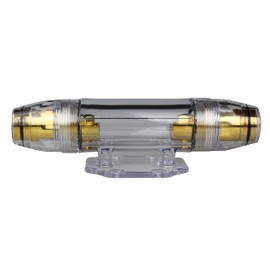 500A Anl Fuse Holder Distribution Inline 0 4 8 Ga in Out Gold Plated Fuse Skfh100