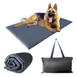 Aveanit Waterproof Dog Mat for Outdoor, Dog Blanket, Washable, Washable Dog Bed, Dog Cushion for Travel, Camping, Outdoor, Model 1, Graphite