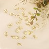 sourcing map 8 Pcs Letter Charm Bulk Initial Charm Alphabet
