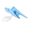 Landofgenie Adult Size Dummy Large Teat Shield Dummy Blue