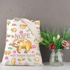 PLITI Sloth Tote Bag Sloth Lover Gift Lazy Sloth Gift