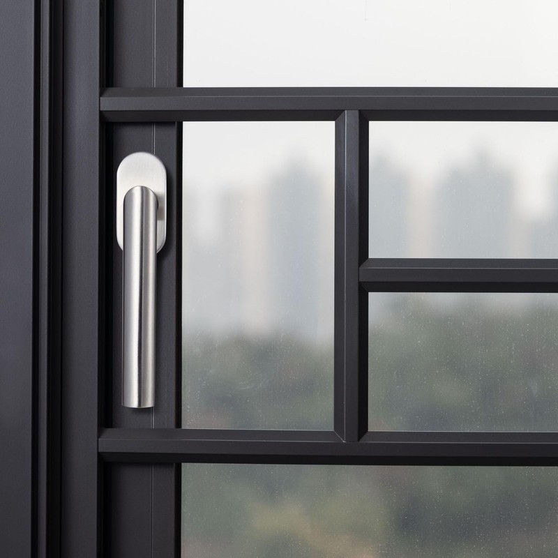 Stahlia Window Handles Brushed Stainless Steel (Pack of 4) Window