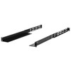 RackPath 1U 4-Post Server Rack Rail, 20.2-32 Inch Adjustable Depth