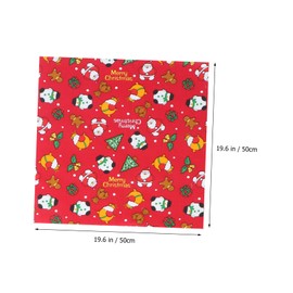 Operitacx 8 Stück Teiliges Weihnachts Patchwork Baumwollstoff Set Hochwertiges Diy Nähmaterial mit Vielfältigen Mustern für Festliche Handarbeiten und Kreative Weihnachtsdekorationen