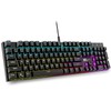 TDT Mechanical Gaming Keyboard,Wired 104 Keys RGB Keyboard with Blue