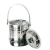 Premier Housewares 508910 Ice Bucket - Hammered Stainless Steel H14