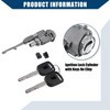 A ABSOPRO 1 Set Ignition Switch Door Lock Cylinder NO.06351TE0A11