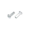 QUARKZMAN 40 Pcs 14G J Curve 136mm Spokes with Nipples