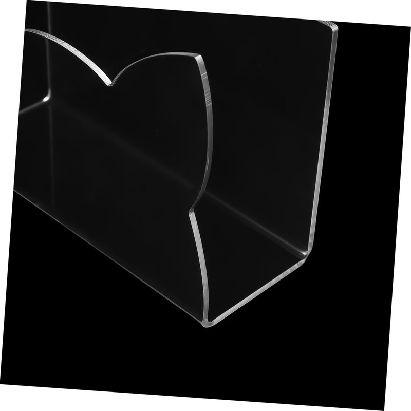 Operitacx Efficient Acrylic Cat Shape Letter Holder Mail Organizer Desk