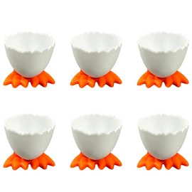 IKOPFLN Pack of 6 Egg Cups Egg Cups Funny Egg Cups Easter Gifts Egg Stand Easter Gift