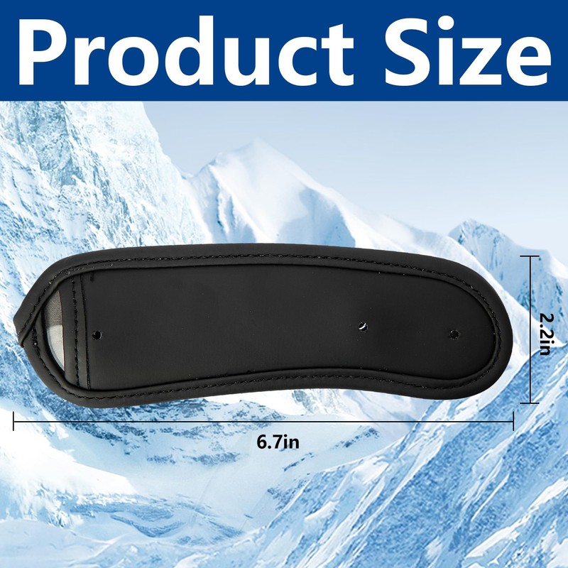 Shupakul 2 Pcs Over-The-Toe Snowboard Binding Strap-Snowboard Binding Straps Replacement