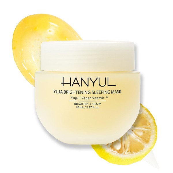 Hanyul Hanyul Yuja Sleeping Mask | Korean Yuzu Night Cream,