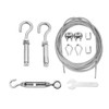 Outdoor Clothesline Stainless Steel Clothesline Wire Heavy Duty with Turnbuckle