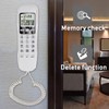 Wall Cordless Telephone, DTMF/FSK Dual System English White LCD Cable