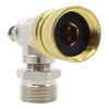Faucet Backflow Device - Bleeder T, Garden Hose Threads -