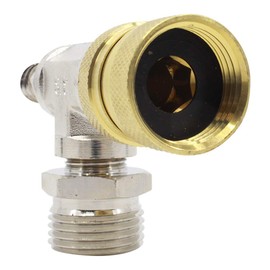 Faucet Backflow Device - Bleeder T, Garden Hose Threads - Water Wasting Tee - Hose Connection
