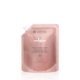 Kérastase Shampoo for Damaged or Damaged and Coloured Hair, Nourishing Hair Bath, Bain Riche Chroma Respect, Chroma Absolute Refill, 500 ml