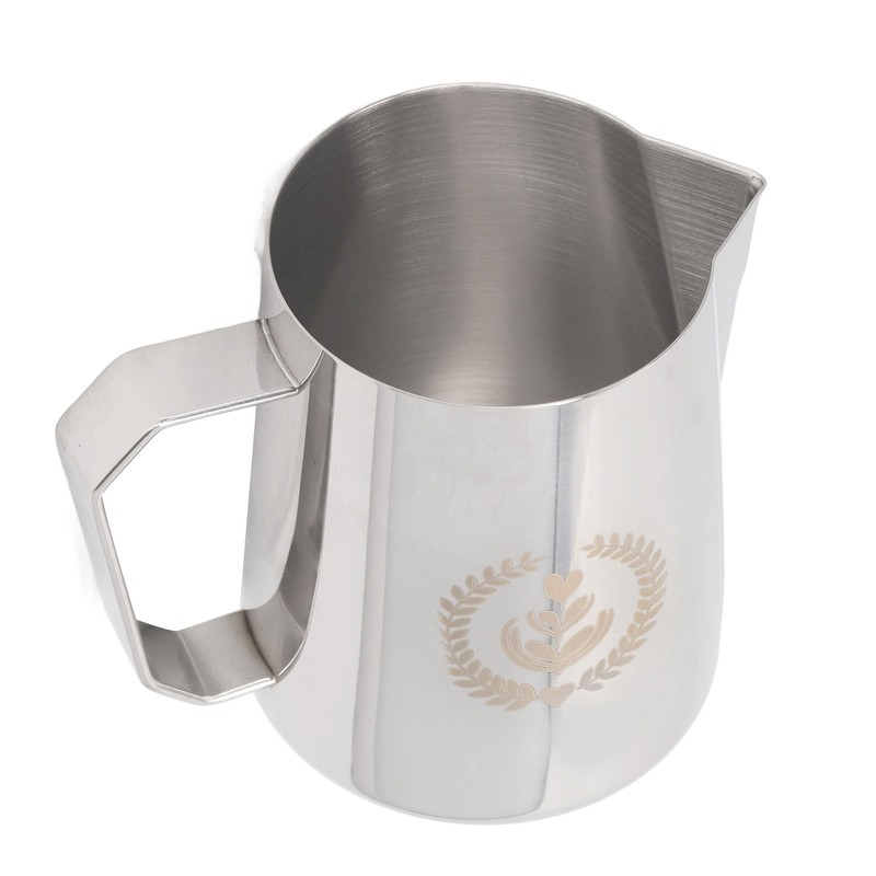 Milk Frothing Pitcher Stainless Steel Frother Jug Mixing Cup Pot