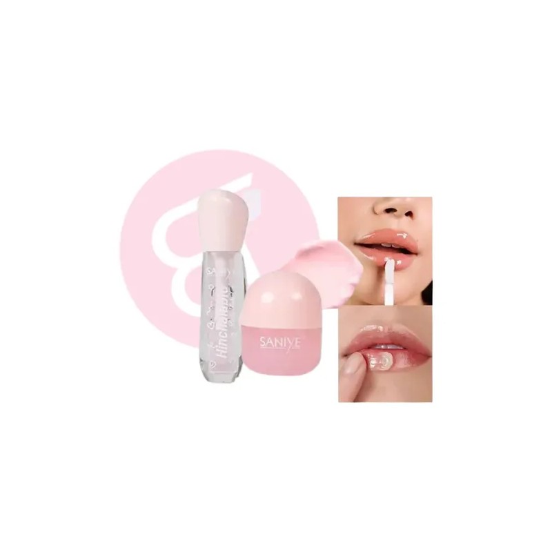 Bálsamo Labial Voluminizador Romantic Rain de Colágeno Transparente