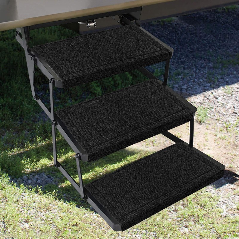 OKBA RV Step Covers,23" Wide Camper Step Cover for 8-11"