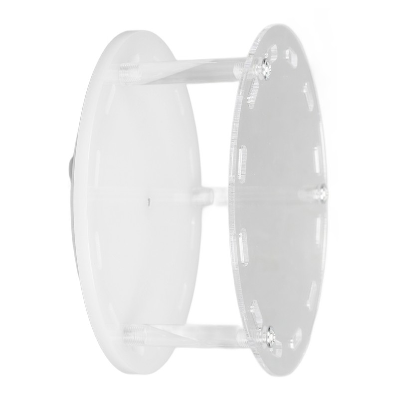 Acrylic Tweezers Stand Holder 12 Holes Rotatable Eyelash Extension Tool