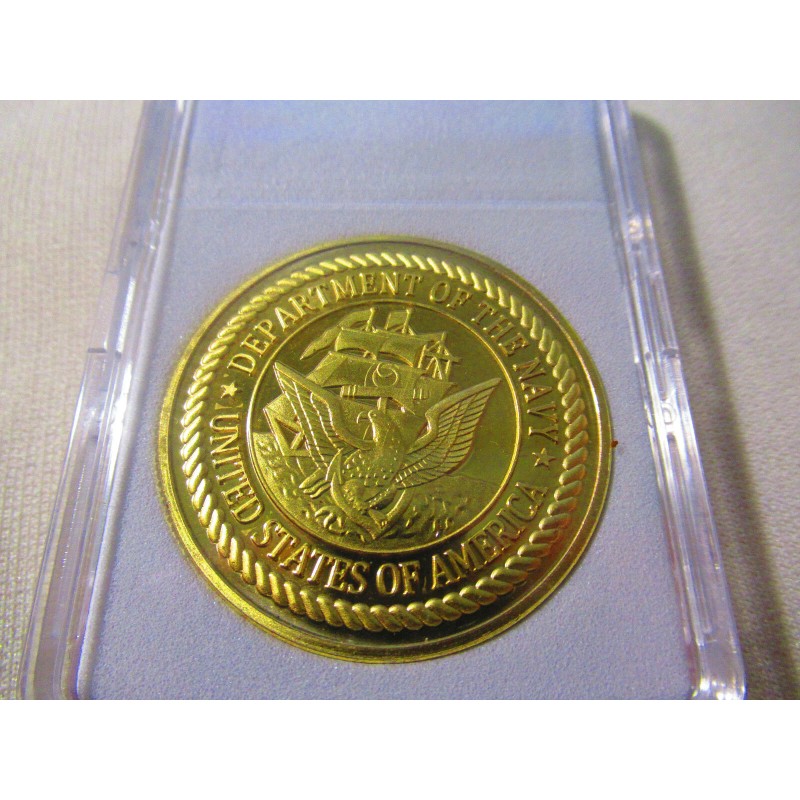 US NAVY - USS Raleigh (LPD-1) Challenge Coin