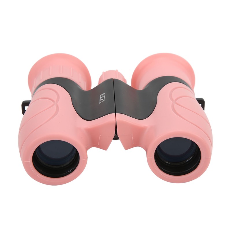 Kids Binoculars 8X Magnification Natural Rubber Glass Optical Lenses Durable