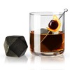 Viski XL Glacier Rocks, Hexagonal Extra Large Cocktail Rocks, Set