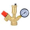 Boiler Safety Group Brass Hot Water Tank Connection Group and
