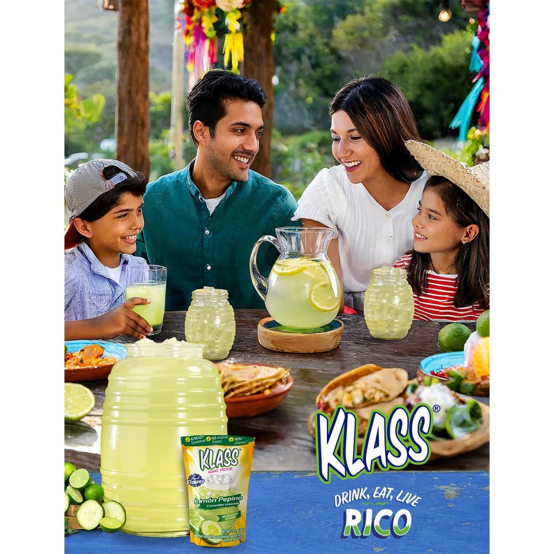 Klass Aguas Frescas | Drink Mix Cucumber Limeade | Flavors